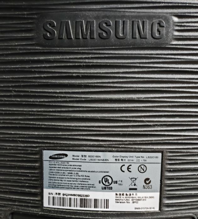 Ecrã Samsung S22C150
