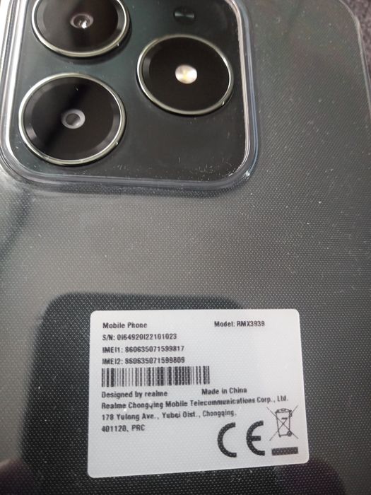 Realme C61 Nówka 6/256 gb Nieuzywany...Kupiony za gotowke