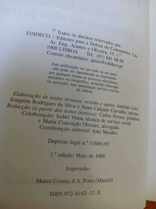 Livro - O Cidadão Perante a Lei
