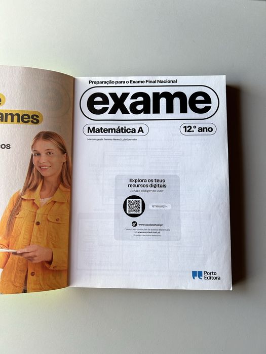 Livro Preparação para Exame Matemática A 2024