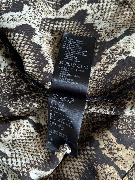 Sukienka ze wzorkiem węża H&M S 36/6 165/84A