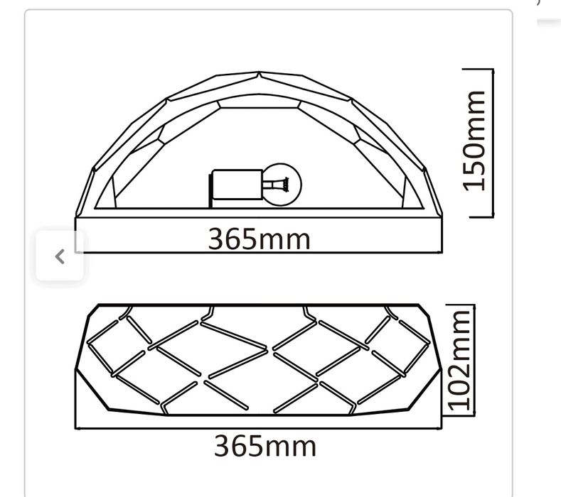 Kinkiet REUS biały metalowy E27 LIGHT PRESTIGE