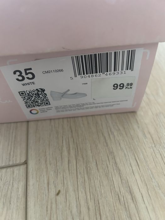 Buty komunijne dla dziewczynki r 35