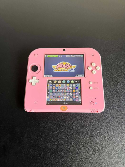 Nintendo 2DS Rosa/Branca com 100+ Jogos