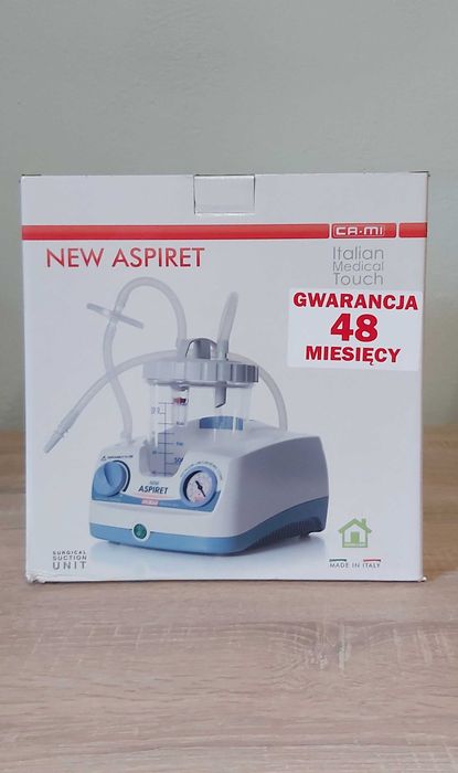 Ssak Medyczny New Aspiret na gwarancji + cewniki gratis