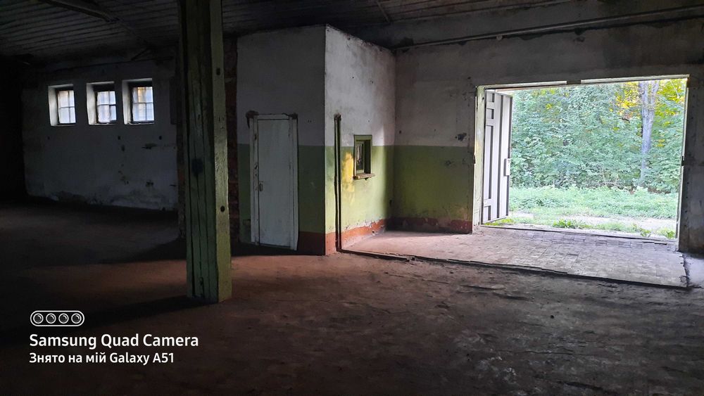 Оренда  виробничих  приміщення площою 450-3000 м/кв