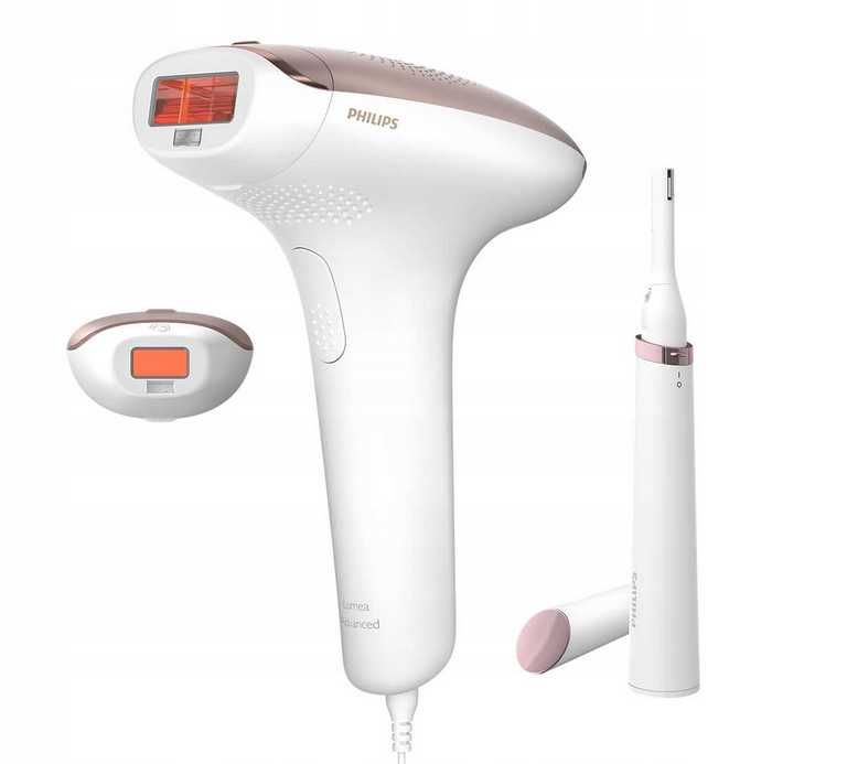 Depilator Laserowy BRI921 IPL Philips Lumea Seria 7000 + Trymer, nowy!