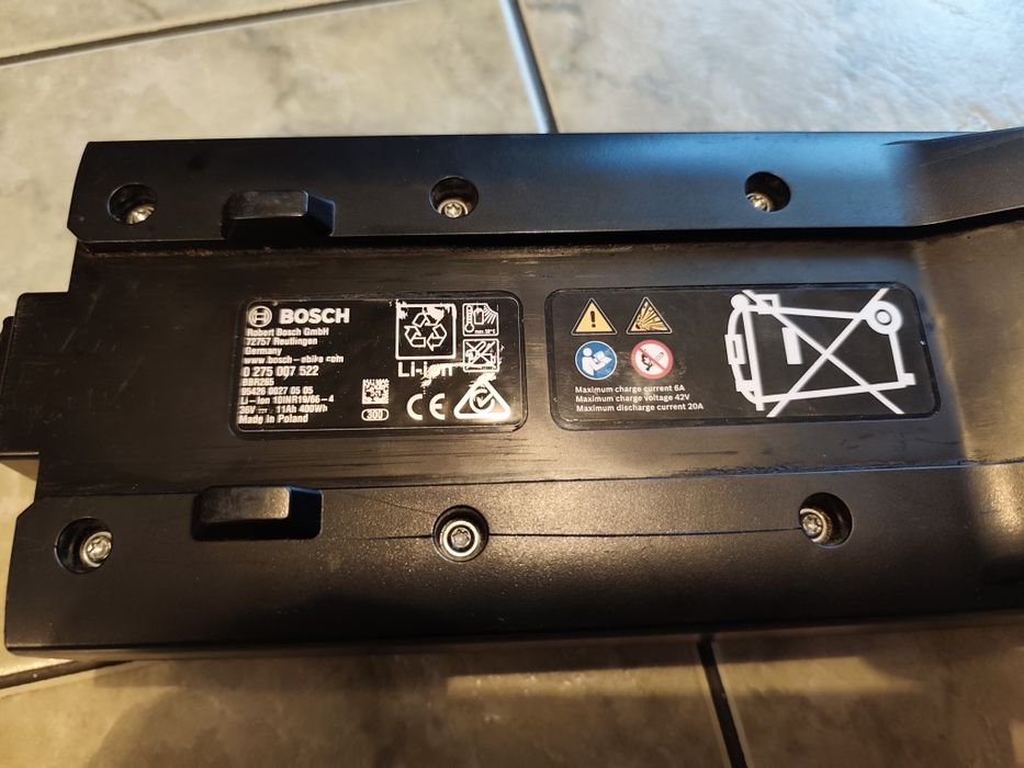 Bosch powerpack 400Wh bagażnik 89% pojemności
