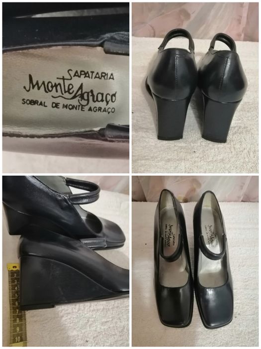 botas 35, 36 e sapatos e socas 35
