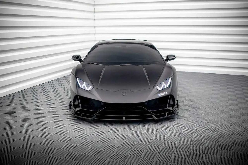 Спліттер Lamborghini Huracan EVO тюнінг обвіс губа юбка елерон