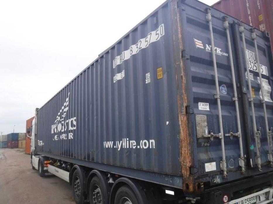 Kontener 40'DV, używany, sprawny, 12 metrów.