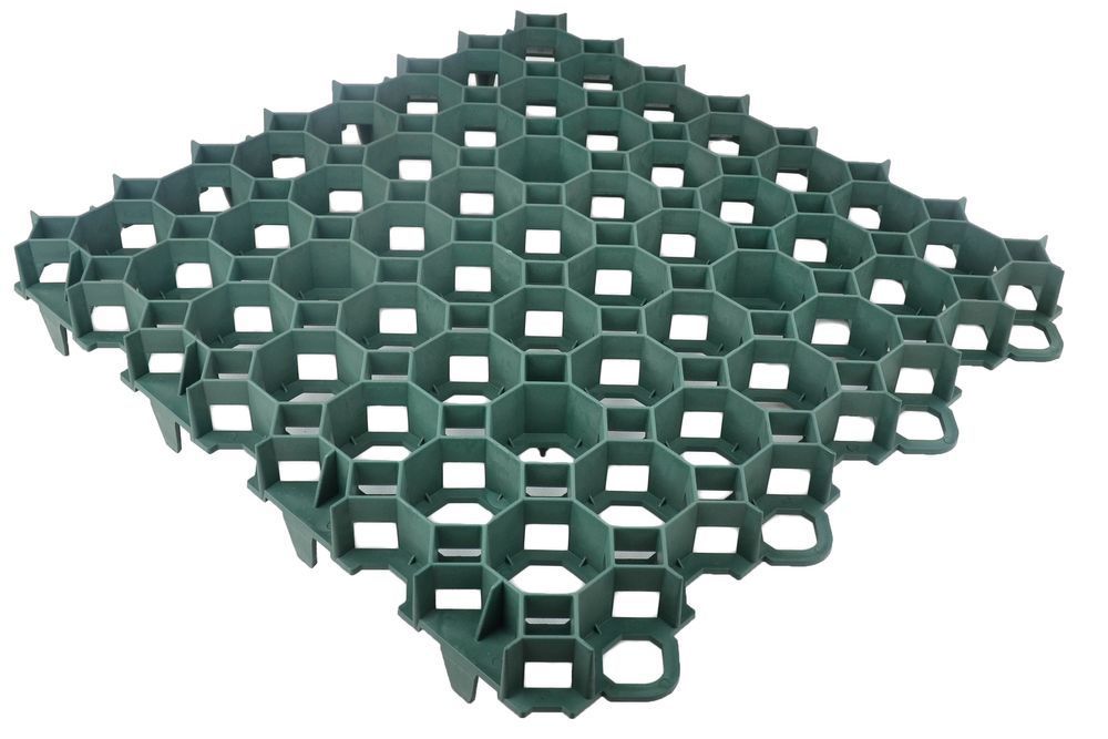 Kratka Parkingowa Trawnikowa Płyta Ażurowa 50x50cm 40mm zielona SG1 G