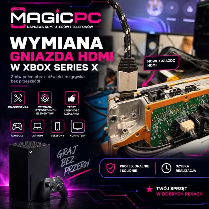 Naprawa telefonów | komputerow | konsol i innych | MagicPc