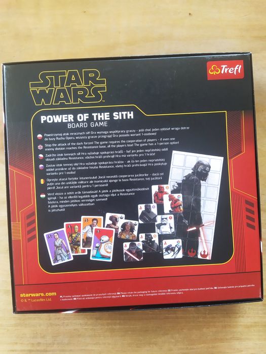 Gra planszowa Power of the Sith Star wars