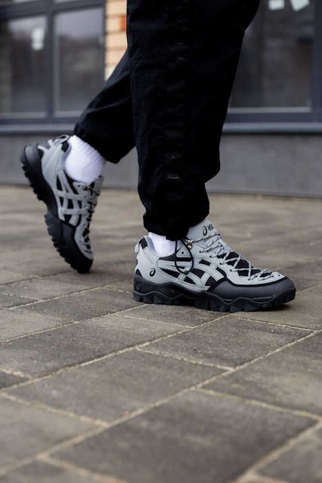 ‼️НОВІ Кросівки ASICS Gel-Pickax Dark Grey Black