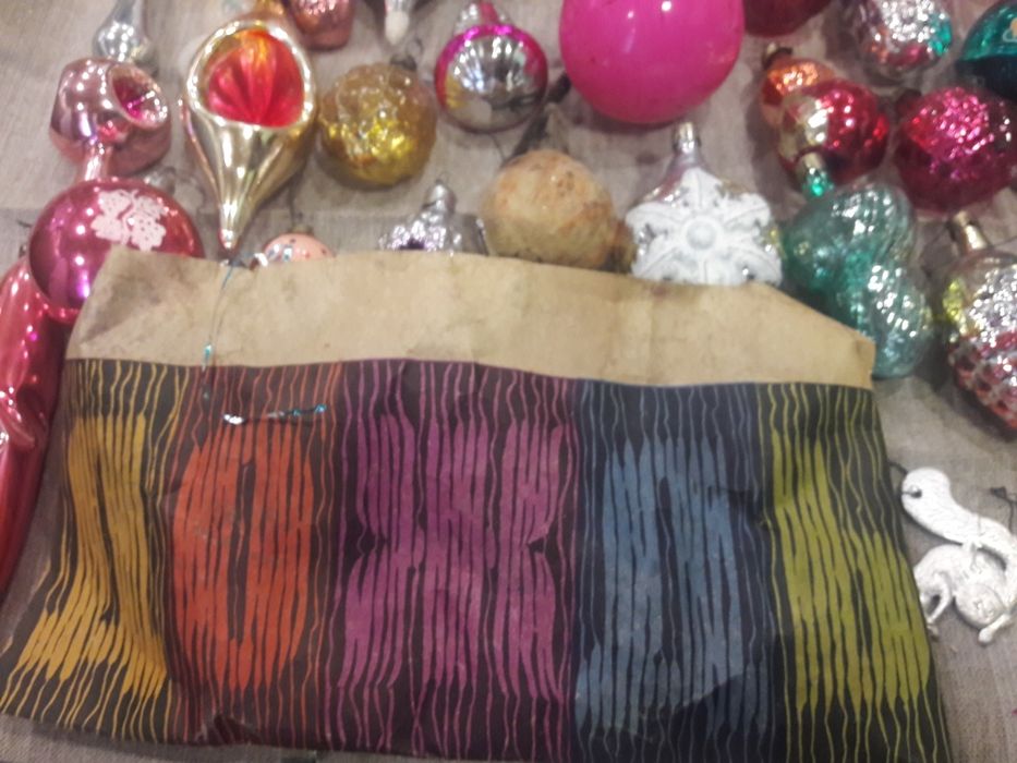 Елочные новогодние игрушки СССР