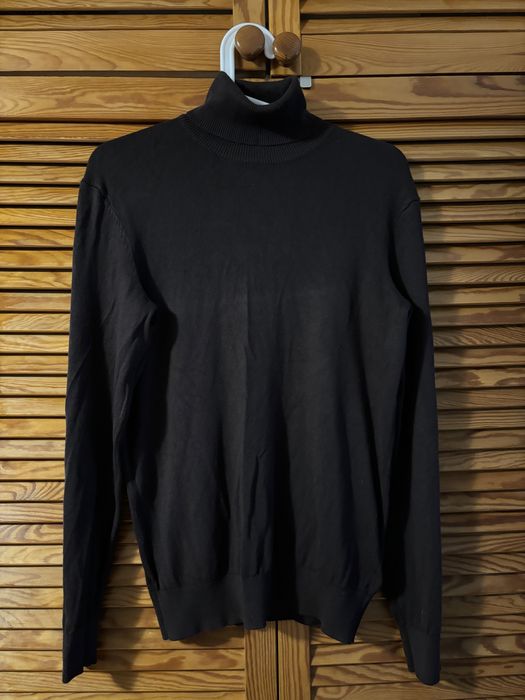 Męski brązowy golf