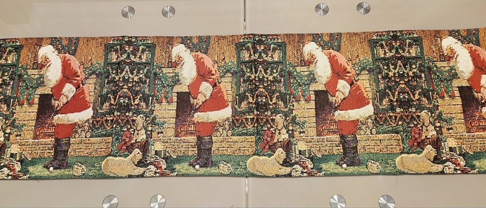 Caminho de mesa de Natal