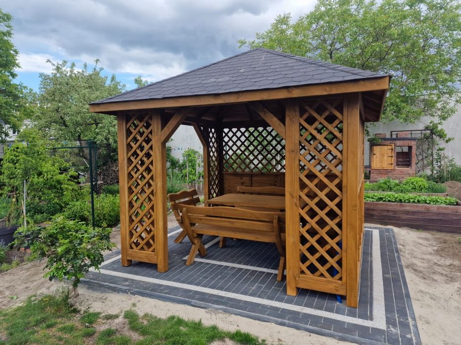 Altana ogrodowa ,zadaszenie