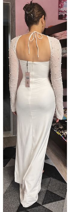 Молочна сукня L-XL