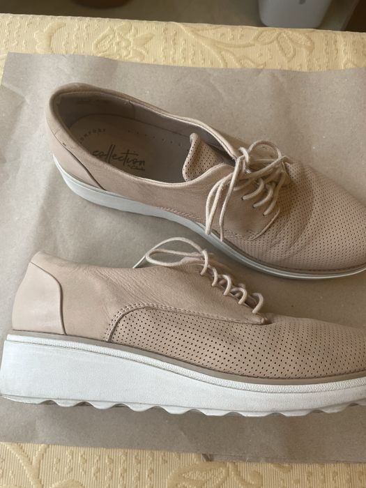 Туфлі-оксфорди жіночі Clarks, р. 40