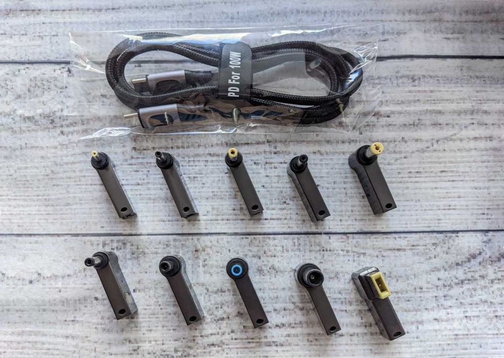 Адаптер HP PD 100W Dell триггер зарядки Asus ноутбуков Lenovo DC