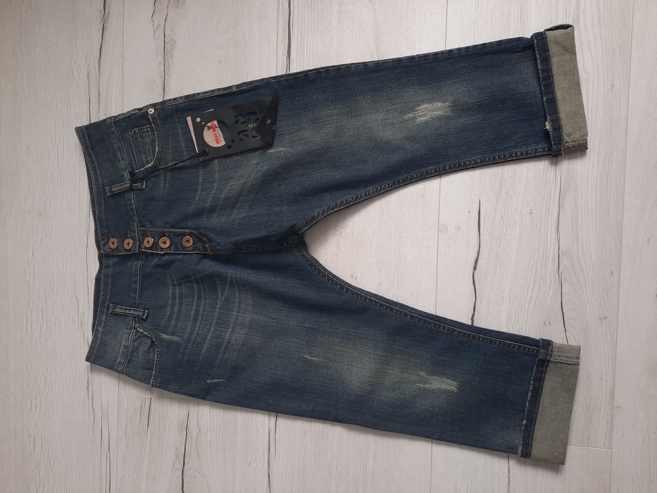 Nowe rybaczki jeans 28/32