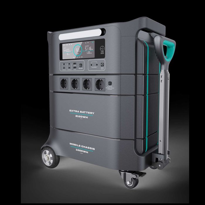 Зарядна станція 4.2KW.h LiFePО4 та 4.4kW потужність ДЖБ - УПС Green-OE