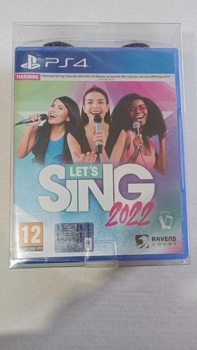 Lets Sing 2022 + 2 micros e Lets Sing Queen PS4 +2 micros