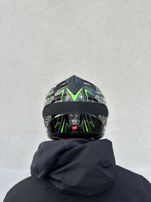мото шлем кросс шолом розміри S M L XL