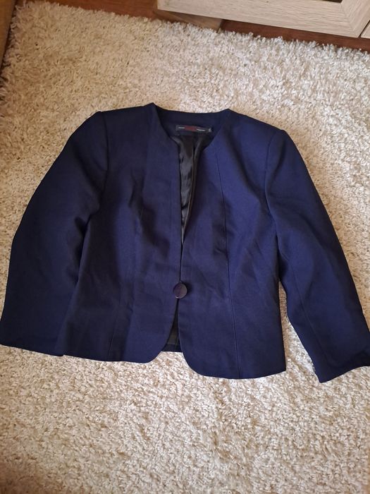 żakiet z rekawami 3/4