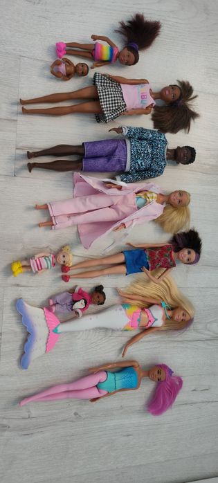 Lalki barbie 10 sztuk