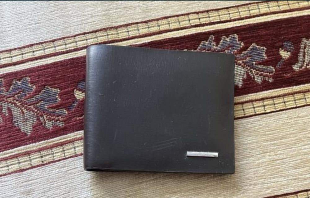 Кожаный кошелек портмоне Lefel