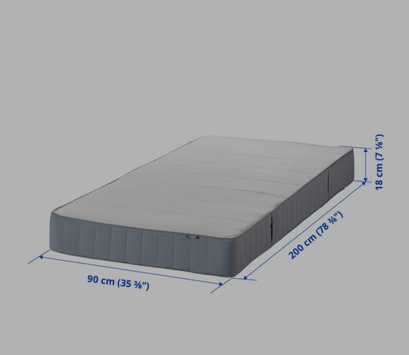 Colchão para 90×200 - Como novo