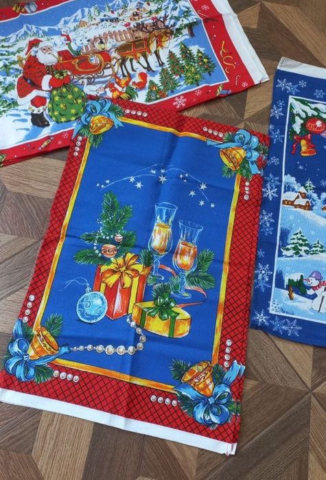 вафельные  новогодние салфетки