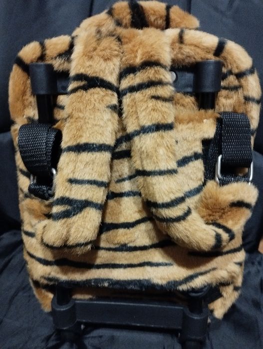 Дитячий рюкзак з хутра
