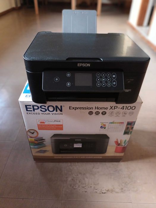 Impressora Epson XP-4100 Wi-Fi, seminova. Oportunidade.