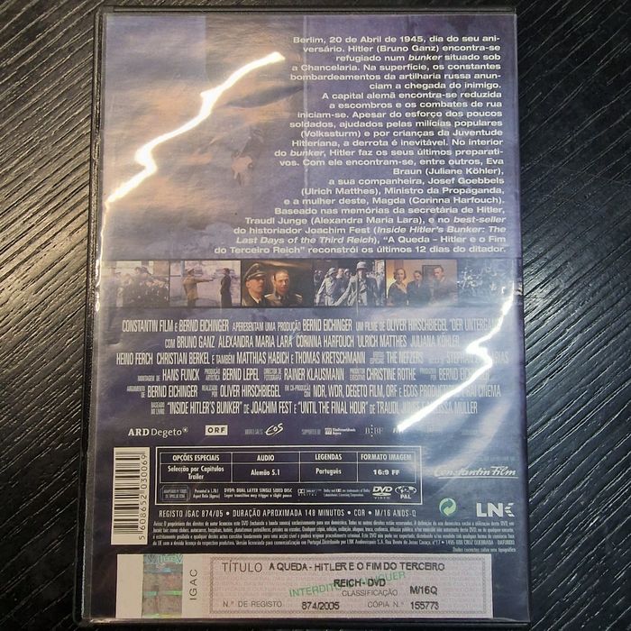 DVD A Queda - Hitler e o Fim do Terceiro Reich