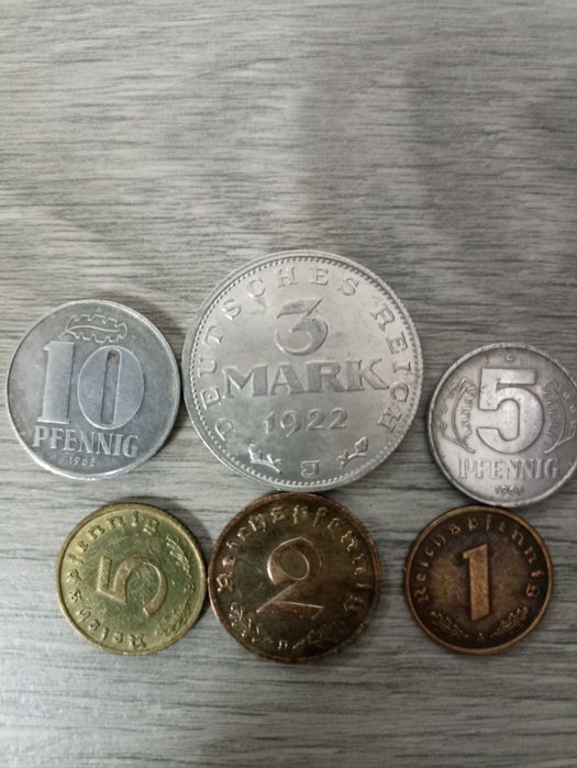 Moedas Antigas Alemanha