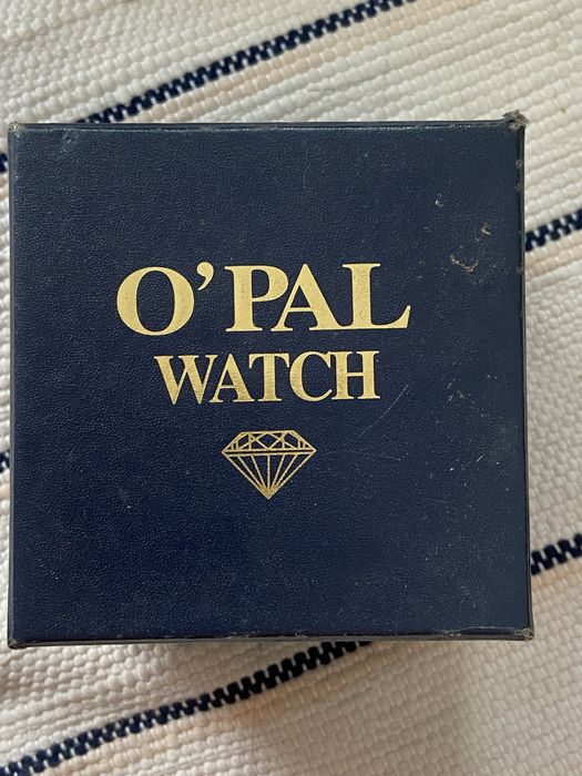 Relogio dourado - opal whatch