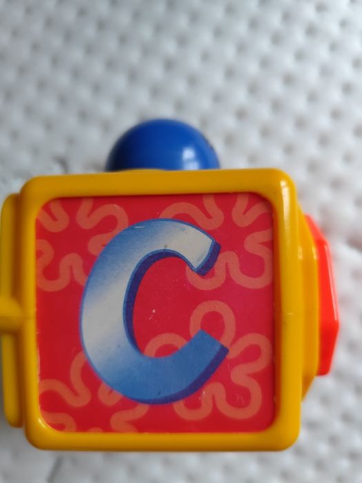 Fisher Price Aktywne Klocki nr 3 interaktywne dziecko niemowlę kostki