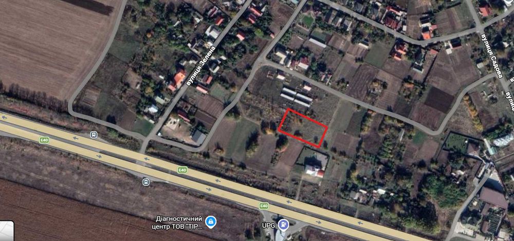 Земельна ділянка під забудову с.Супрунівка