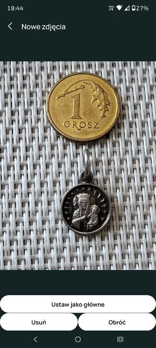 Sprzedam srebrne przywieszki