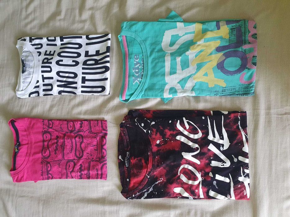 Varias T-shirts diferentes