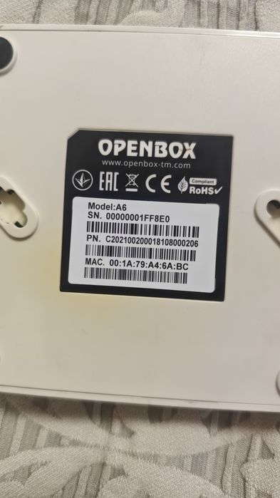 Openbox a6 iptv приставка