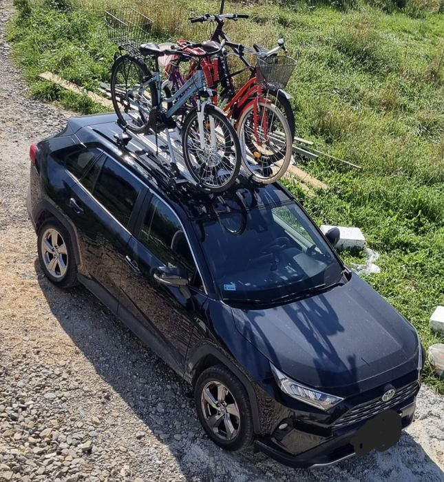 Bagażnik dachowy na 4 rowery  Toyota RAV 4 KPL.