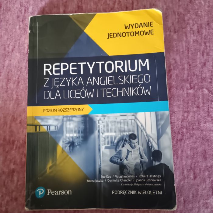 Repetytorium z języka angielskiego dla liceum i technikum Pearson