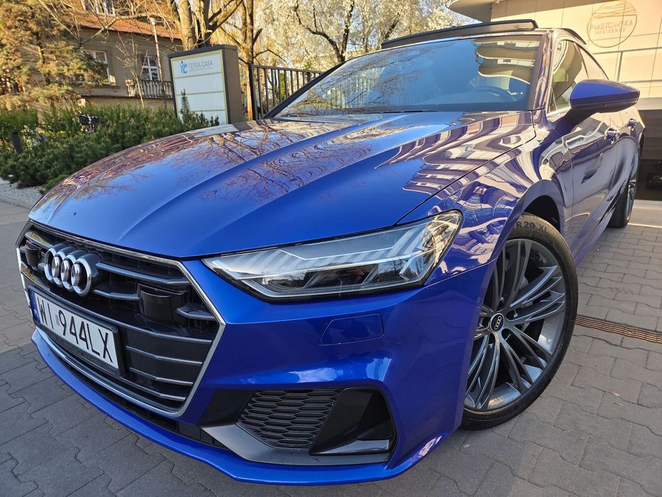 Audi A7 Sportback Salon PL 1wł. FvVat23% Bezw. Matrix  Szyberdach 4x4 3.0 Petarda