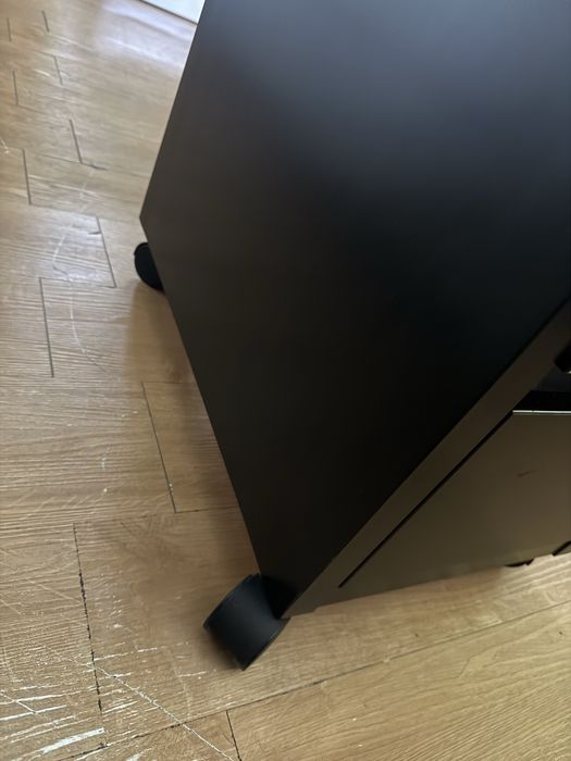 Móvel de Gavetas IKEA - 4 Gavetas - Preto/Castanho, como novo