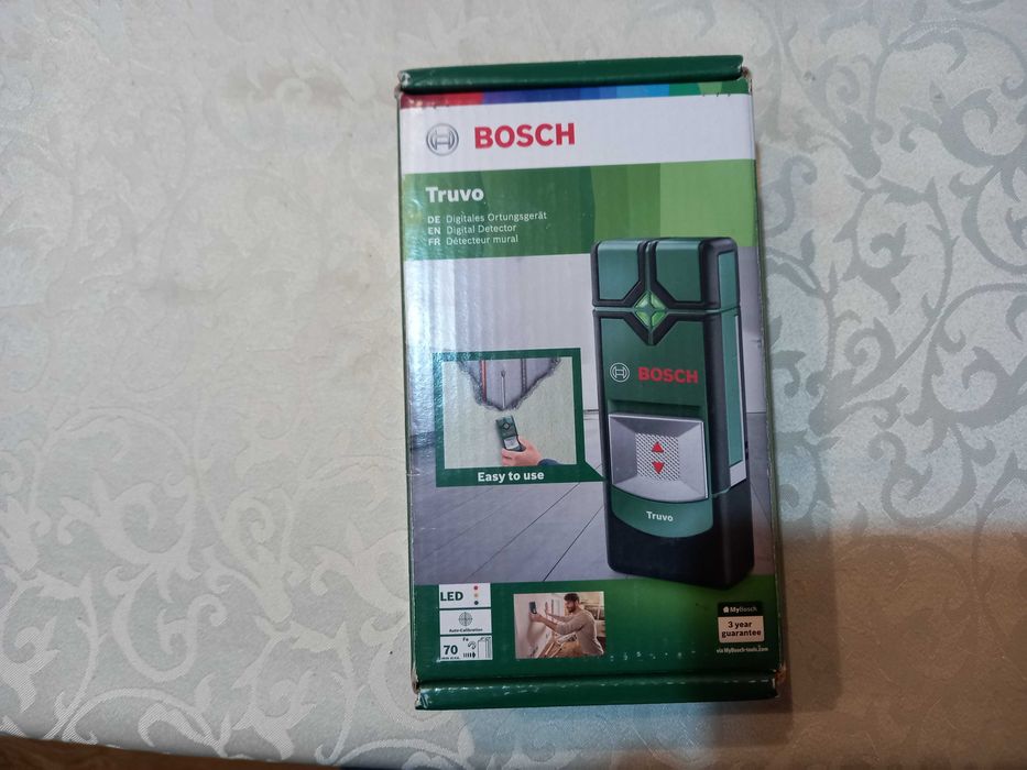 Detektor metali, kabli Bosch Truvo